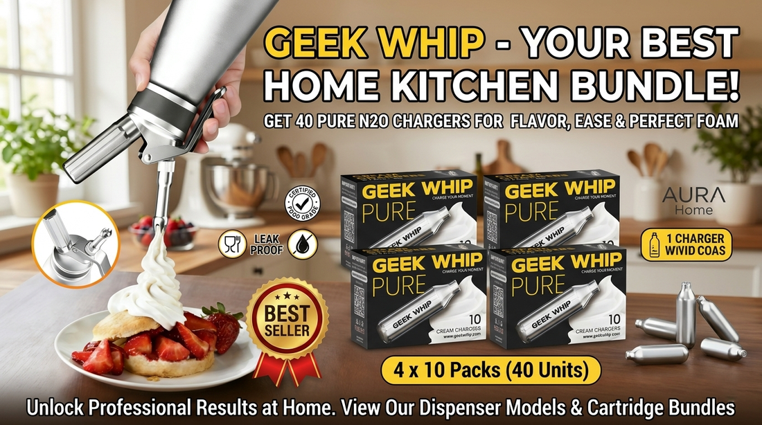 30 vs 50 Cream Chargers – Which Bundle Is Better Value for Your Kitchen?